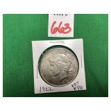1922 Peace Dollar