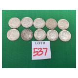 10 - 1960-1964 Roosevelt Dimes