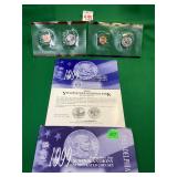 1999 US Mint Susan B Anthony Uncirculated Coin Set