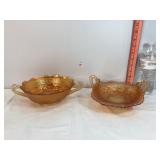 Marigold Carnival 'Cherry Circles' Dishes