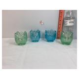 Fenton Lotus Candle Holders