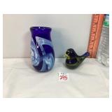 Willow Creek Vase & Bird Figurine