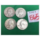 4 - 1961-1964 Washington Quarters