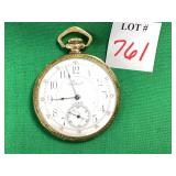 Waltham 21 Jewel 14k GF Pocket Watch