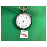 Elgin Sterling Pocket Watch