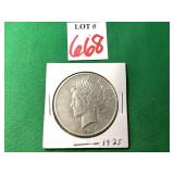 1925 Peace Dollar