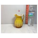 Kanawha Glass Yellow Pitcher