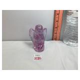Fenton Pink Iridescent Angel