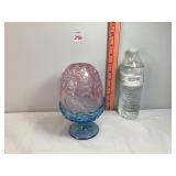 Fenton Pink & Blue Fairy Lamp