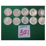 10 - 1963-1964 Roosevelt Dimes