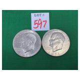 2 - 1971 Ike Dollars