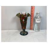 Fenton Carnival Glass Fluted Vase