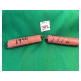 1944 & 1948 Wheat Pennies