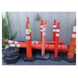 46" Traffic Delineator Posts