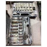Incomplete Pitts. 3/8" Drive SAE & MM Socket Sets