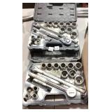 Incomplete Pitts. 1/2" Drive SAE & MM Socket Sets