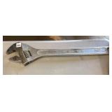 24" Pittsburgh Adjustable Wrench
