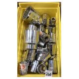 Craftsman & Asst MM 1/2" Drive Sockets