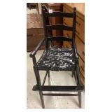 Cane Bottom High Chair