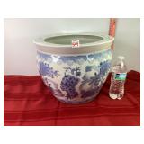 Blue & White Flowerpot 14"
