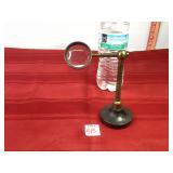 Vintage Cast Base Magnifying Glass