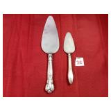 Sterling Handled Cake Servers