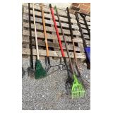 Rakes & Push Broom