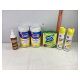 Clorox Wipes, SOS Pads, Furniture Polish & Misc