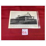 Vtg Picture of Opequon Golf Club Martinsburg
