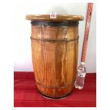 Wooden Barrel Stool