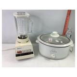 Osterizer Blender & West Bend Crock Pot
