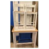 Table & 2 Stools