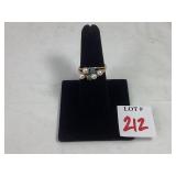 Marked K14 Ring Sz 7