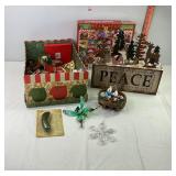 Puzzle, Peace Sign & Ornaments