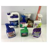 Assorted Cleaners & Garden Liquids