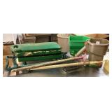 Garden Seat, Hand Seeders & Misc