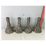 Pewter Candle Holders