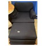 Chair w/Footstool