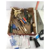 Handsaw, Garden Gloves & Tools