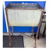 Galvanized Metal Laundry Washtub