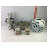 Vase, Ginger Jar, Pottery Bowl & Decor