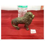 Vintage Cast Lion Bank