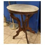 Marble Top Side Table