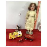 Vintage Doll, Toys & Misc