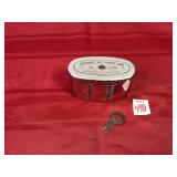 Vtg Merchants & Farmers Bank #1061 Martins. w/Key