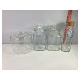 Glass Canisters