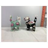 Whimsical Cat Figurines