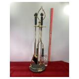 Green Marble Fireplace Set
