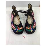 Handmade Chinese Ballet Flats Sz 40