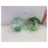 Hand Blown Glass Orbs